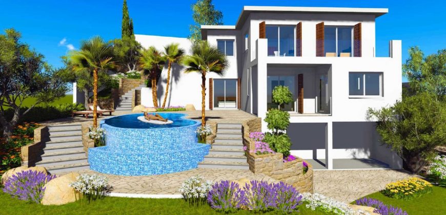 Paphos Kamares Village 3 Bedroom Villas / Houses For Sale LPT51888