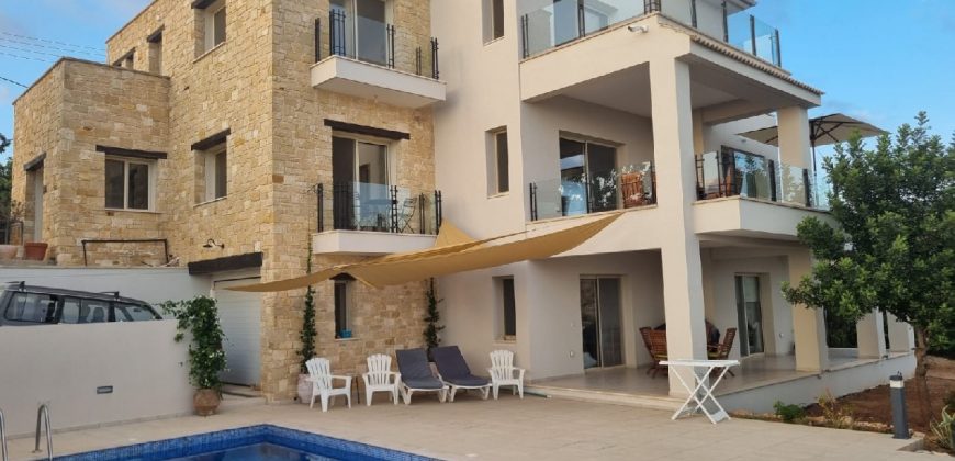 Paphos Koili 5 Bedroom Villa For Rent BC647