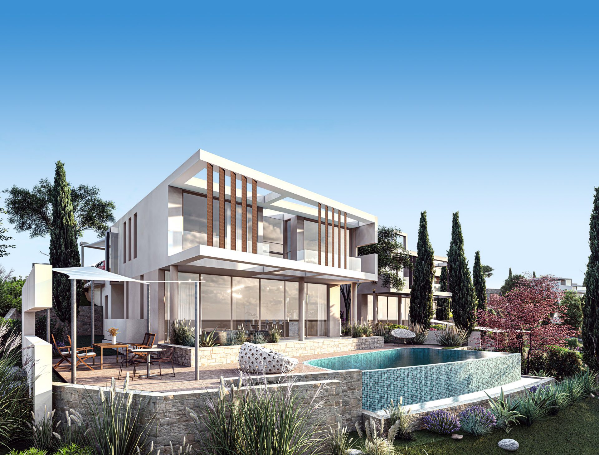 Paphos Peyia 5 Bedroom Villas / Houses For Sale LPT50811