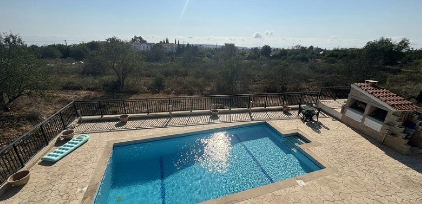 Paphos Kathikas 4 Bedroom Villa For Sale ZTC2985