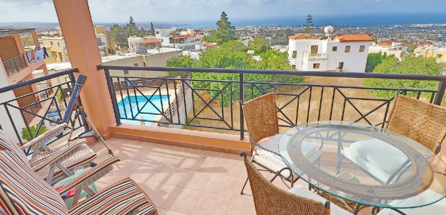 Paphos Peyia 2 Bedroom Apartment For Sale SKR17845