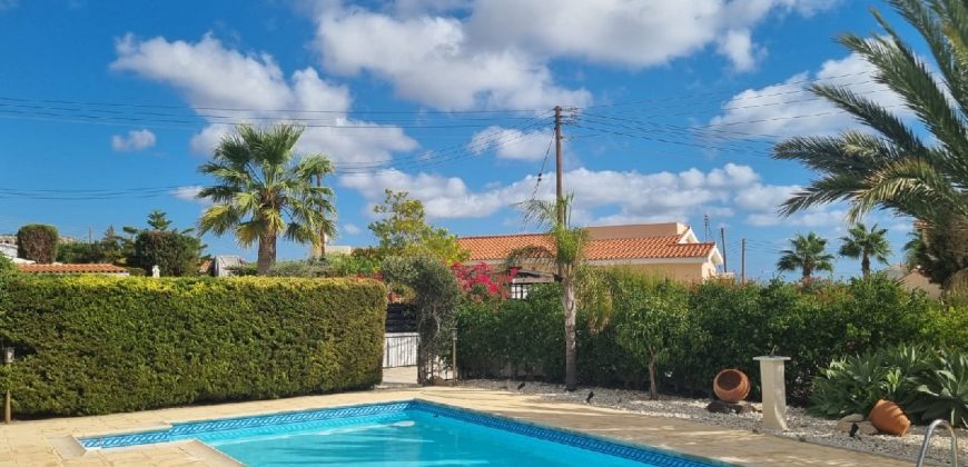 Paphos Peyia 3 Bedroom Villa For Sale BC648