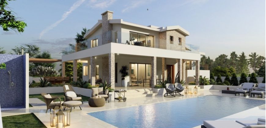 Paphos Peyia Detached Villa 4Bdr For Sale CPNC1794