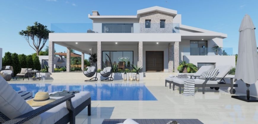 Paphos Peyia Detached Villa 4Bdr For Sale CPNC1794