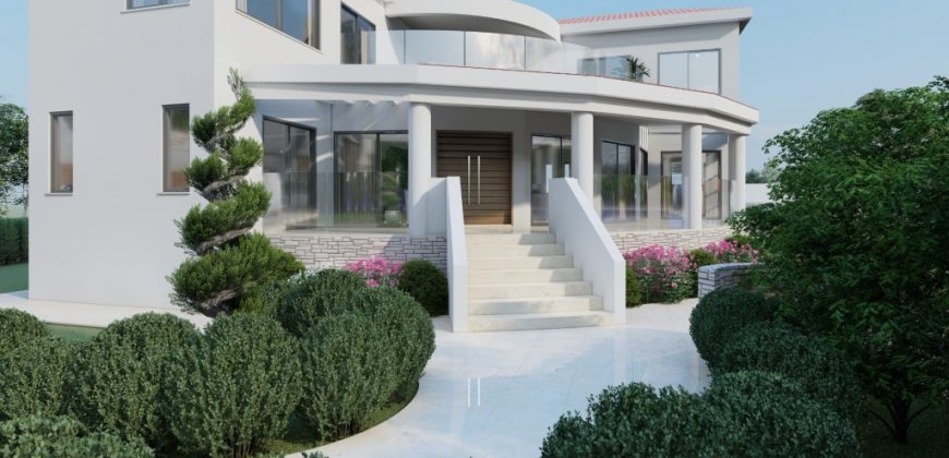 Paphos Sea Caves Peyia 5 Bedroom Detached Villa For Sale LGP0139KOR