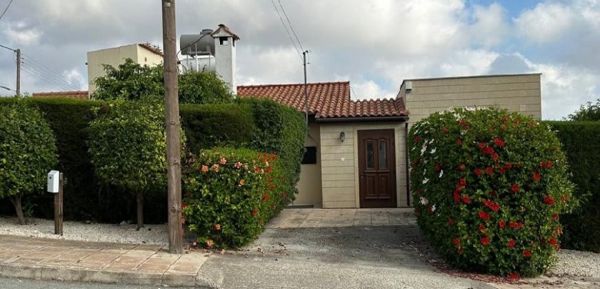 Paphos Tala 3 Bedroom Bungalow For Sale KTM104028