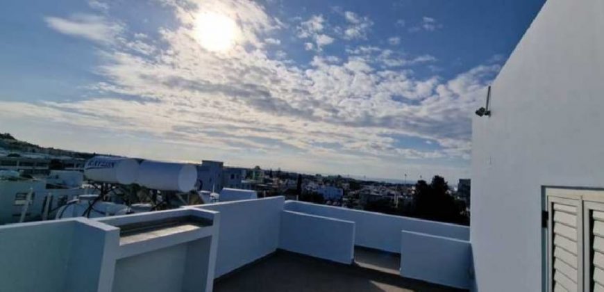 Paphos Town 3 Bedroom Apartment Penthouse For Rent XRP072