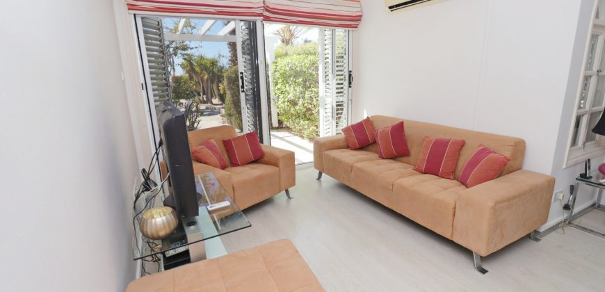 Paphos Coral Bay 2Bdr Ground Floor Apartment For Sale SKR17853