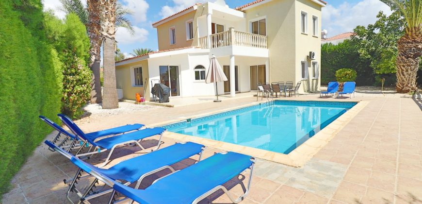 Paphos Coral Bay 3Bdr Detached Villa For Sale SKR17850