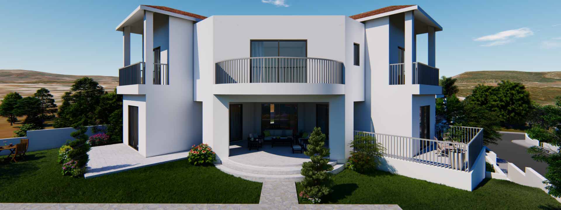 Paphos Neo Chorio 3 Bedroom Villa For Sale RSD0029