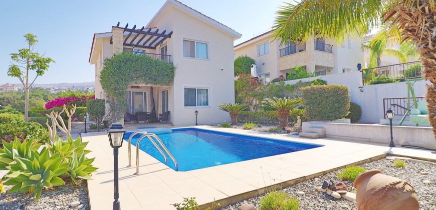 Paphos Tala 3Bdr Detached Villa For Sale SKR17813