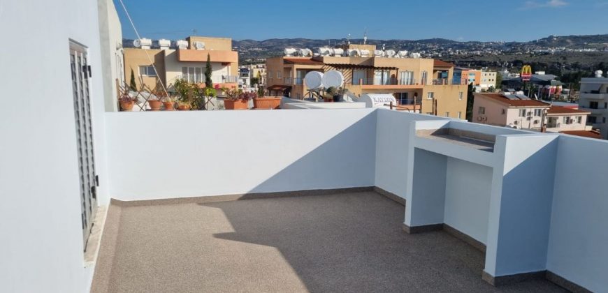 Paphos Town 3 Bedroom Apartment Penthouse For Sale BC656