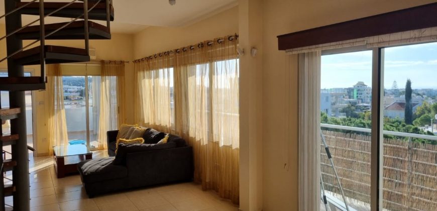 Paphos Town 3 Bedroom Apartment Penthouse For Sale BC656