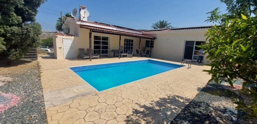 Paphos Moutallos 3Bdr Bungalow For Sale BC657