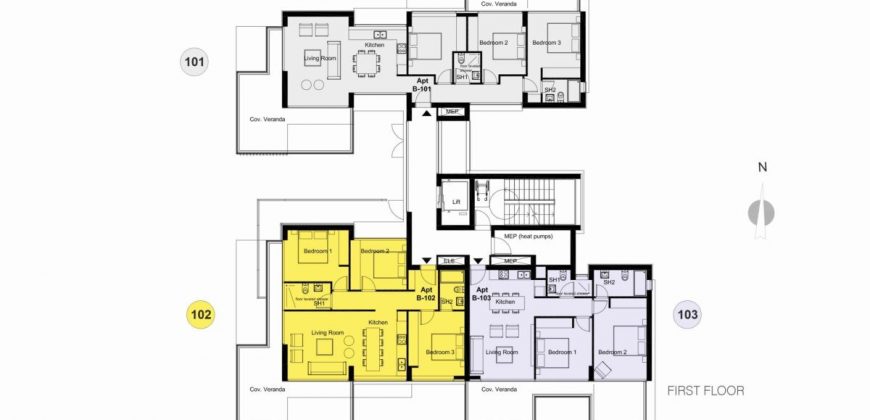 Paphos Anavargos 3Bdr Apartment For Sale PNV22553