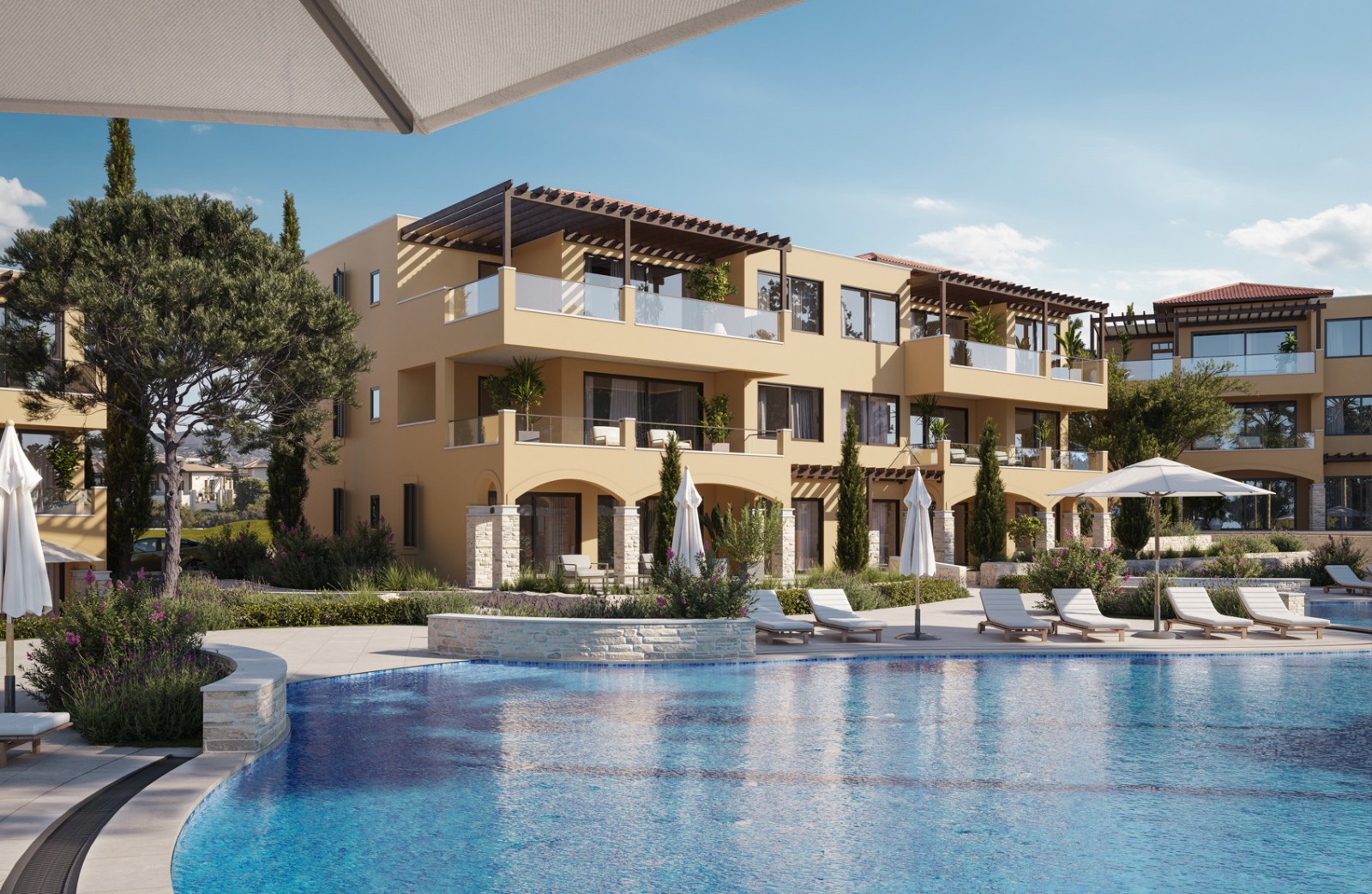 Paphos Aphrodite Hills Golf Resort 2Bdr Apartment For Sale KTM94960