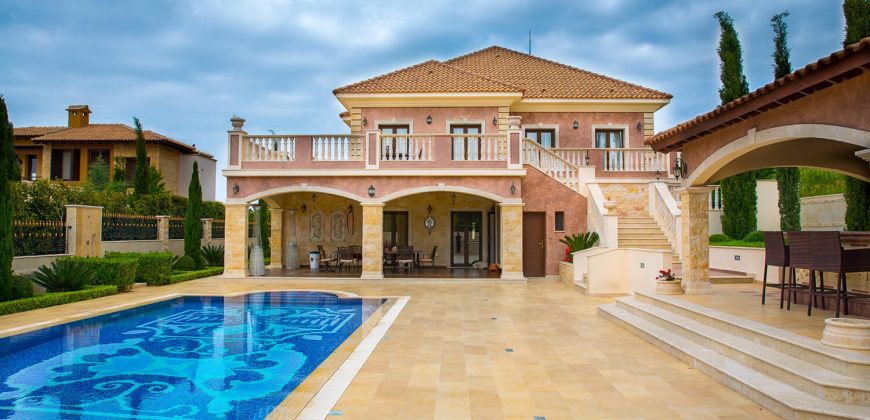 Paphos Aphrodite Hills Golf Resort 6Bdr Detached Villa For Sale KTM93837