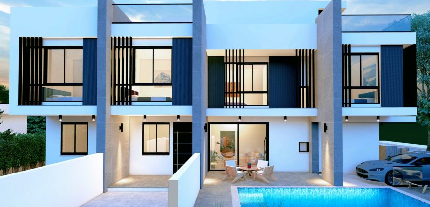 Paphos Chloraka 3Bdr Townhouse For Sale PRK34098