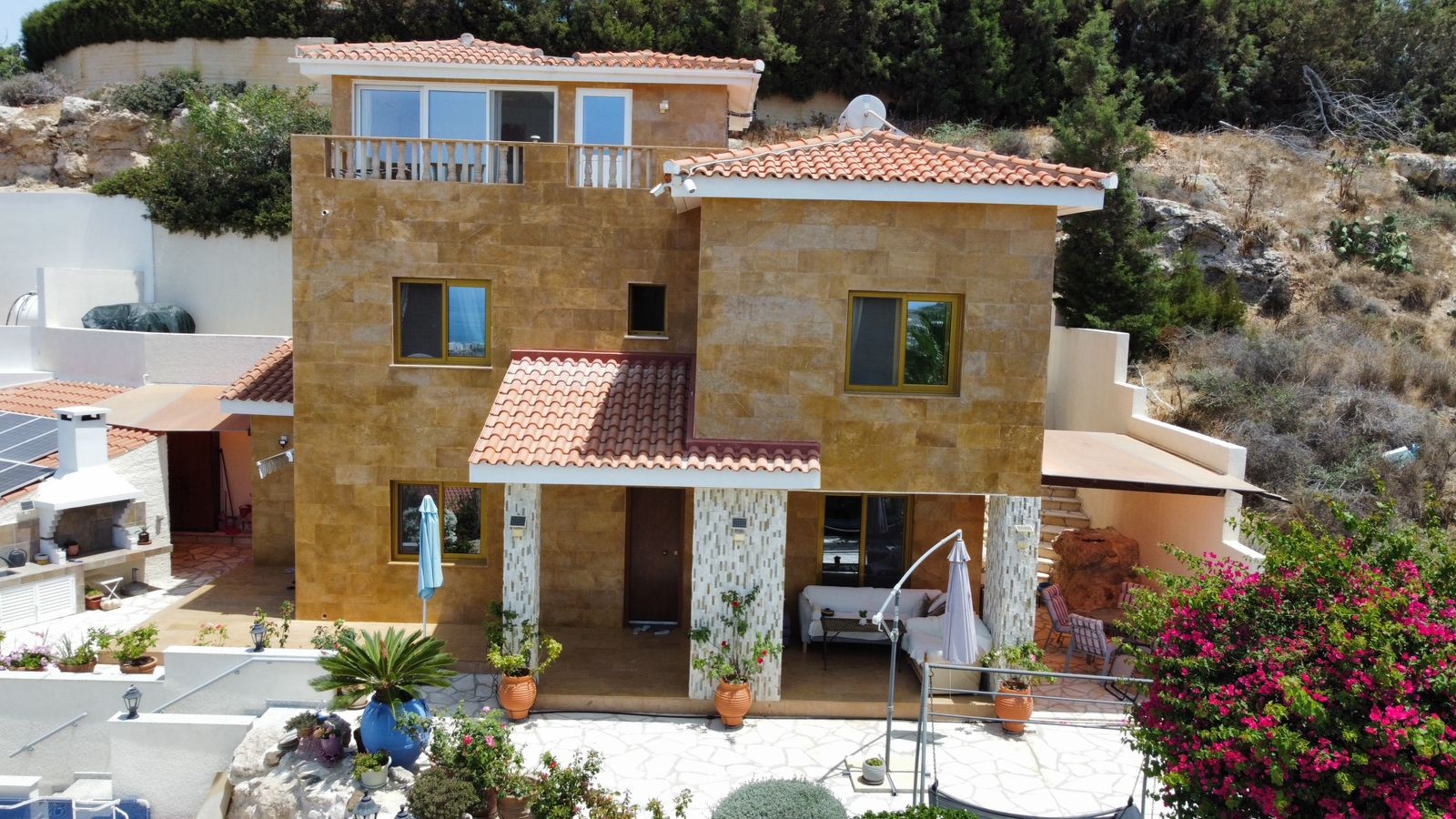 Paphos Chlorakas 4Bdr Detached Villa For Sale PNV22689