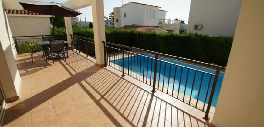 Paphos Coral Bay 3Bdr Villa For Sale PRK36080