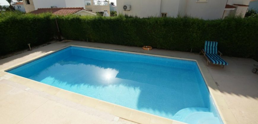 Paphos Coral Bay 3Bdr Villa For Sale PRK36080