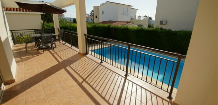 Paphos Coral Bay 3Bdr Villa For Sale PRK36080