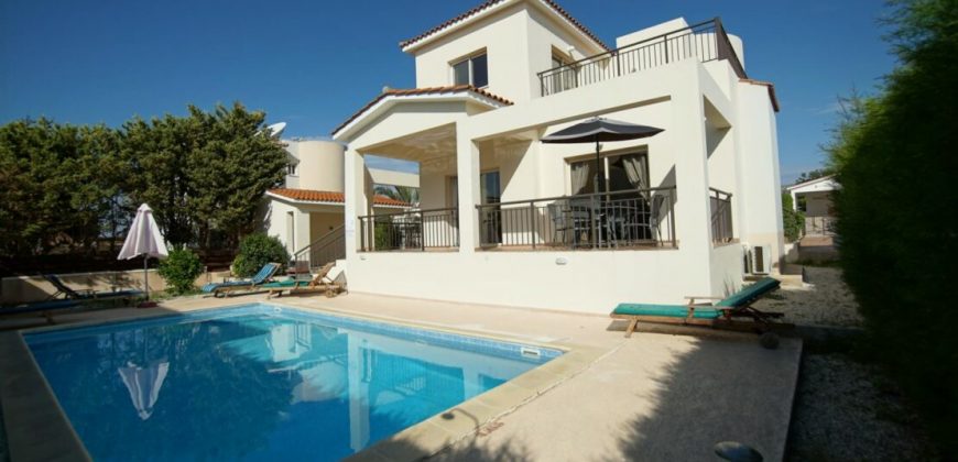 Paphos Coral Bay 3Bdr Villa For Sale PRK36080