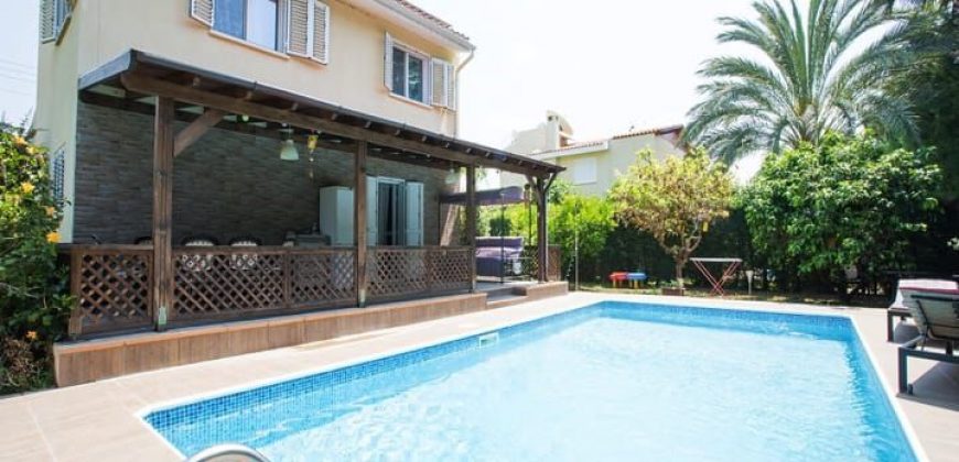 Paphos Coral Bay 3Bdr Villa For Sale PRK42923