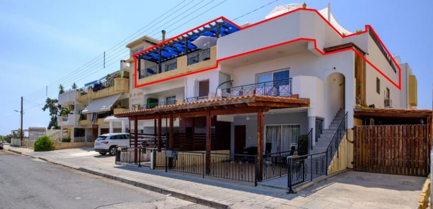 Paphos East Paphos Municipality Geroskipou 3Bdr Apartment For Sale GRD8890