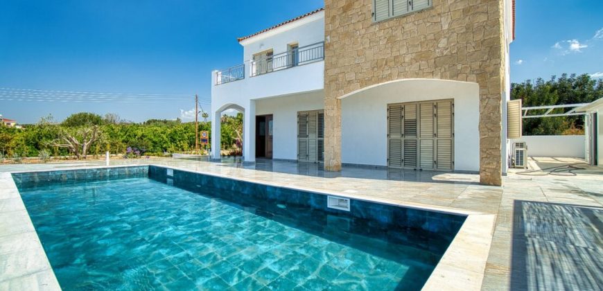 Paphos Kissonerga 3Bdr Villa For Sale PRK41857