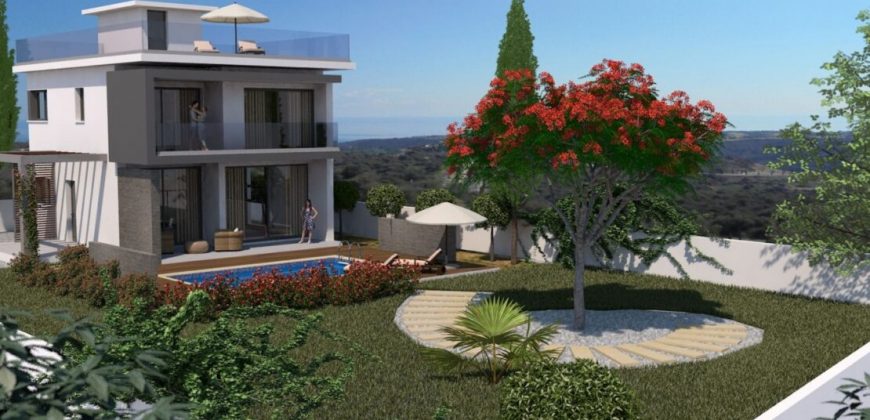 Paphos Kouklia 3Bdr Villa For Sale PRK39804