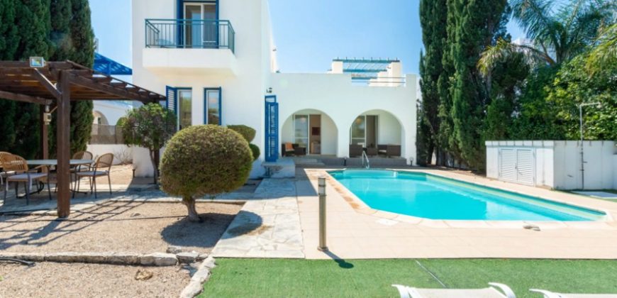 Paphos Latsi 3Bdr Detached Villa For Sale KTM104128