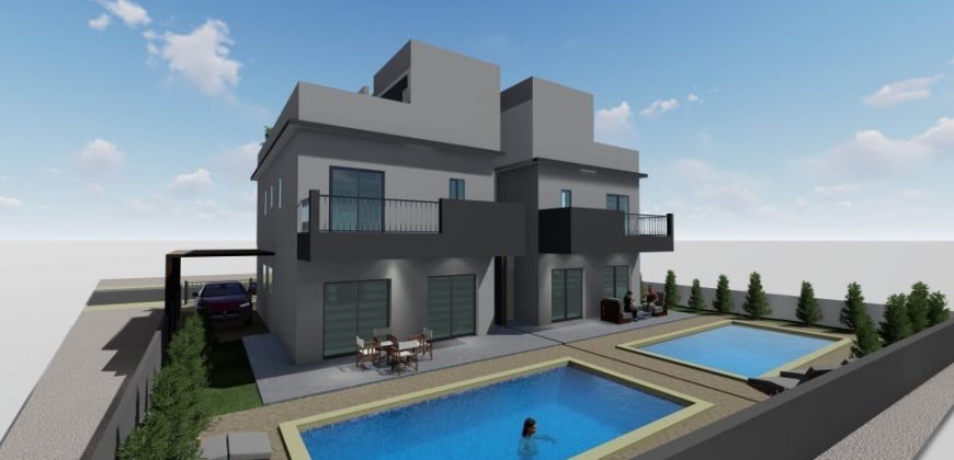 Paphos Mandria 3Bdr House (Semi detached) For Sale FCP28015