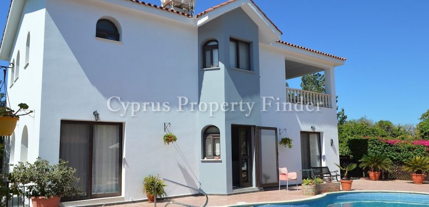 Paphos Mandria 4Bdr Villa For Sale CPF151961