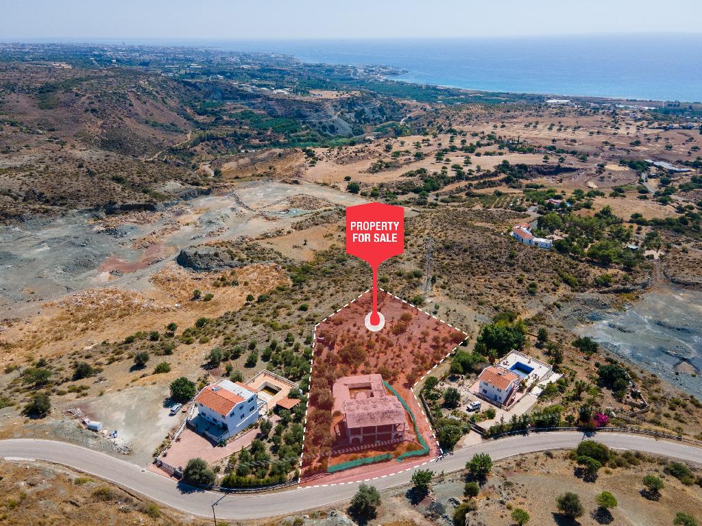 Paphos Pegeia 5Bdr Incomplete house For Sale AMR34431