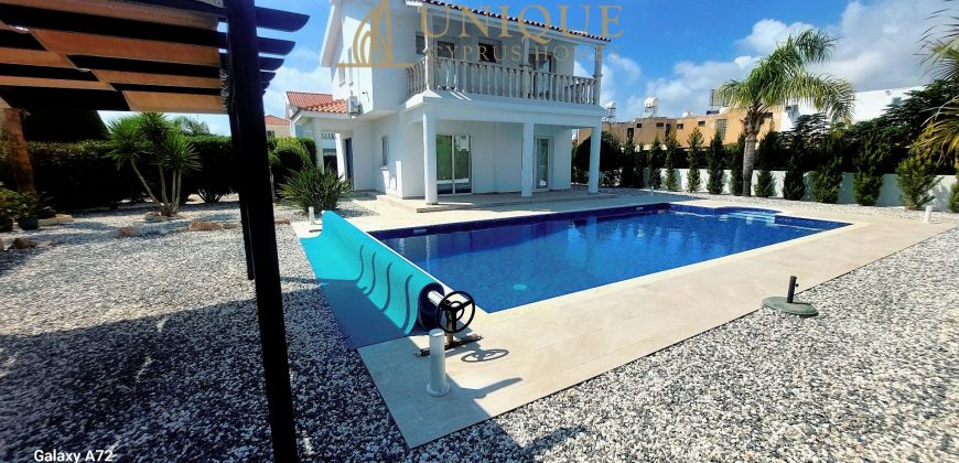 Paphos Pegeia – Coral Bay 3Bdr Villa For Sale UQH3737