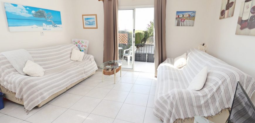 Paphos Peyia 1Bdr Ground Floor Apartment For Sale SKR17892A