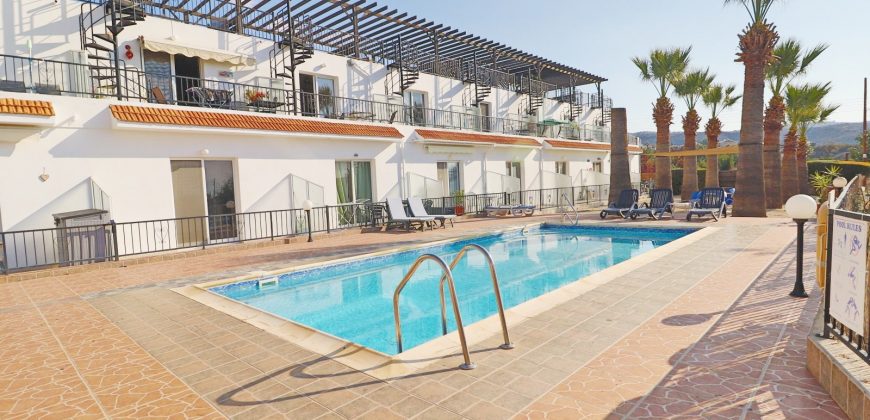 Paphos Peyia 1Bdr Ground Floor Apartment For Sale SKR17892A