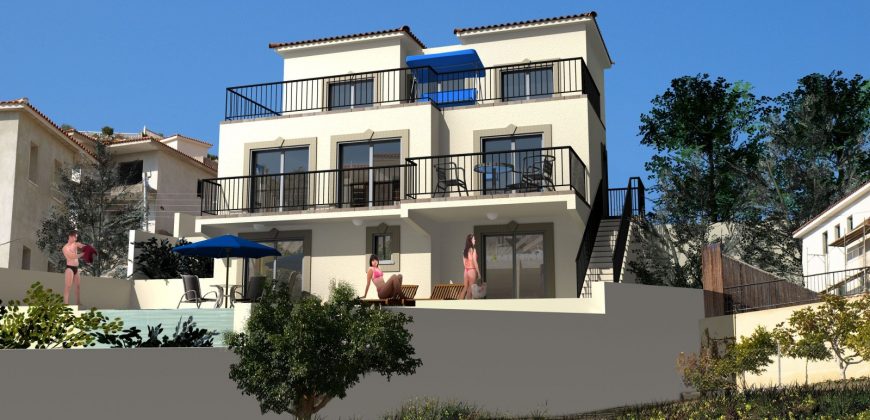 Paphos Peyia 4Bdr Detached Villa For Sale PNV20616