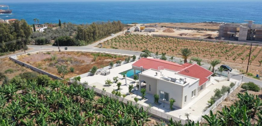 Paphos Peyia – Sea Caves 4Bdr Detached Villa For Sale PNV23278