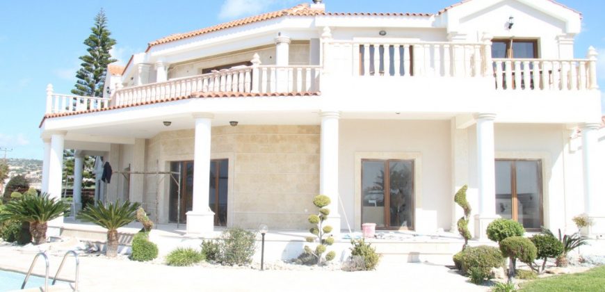 Paphos Sea Caves Pegeia 4Bdr House (Detached) For Sale FCP19824