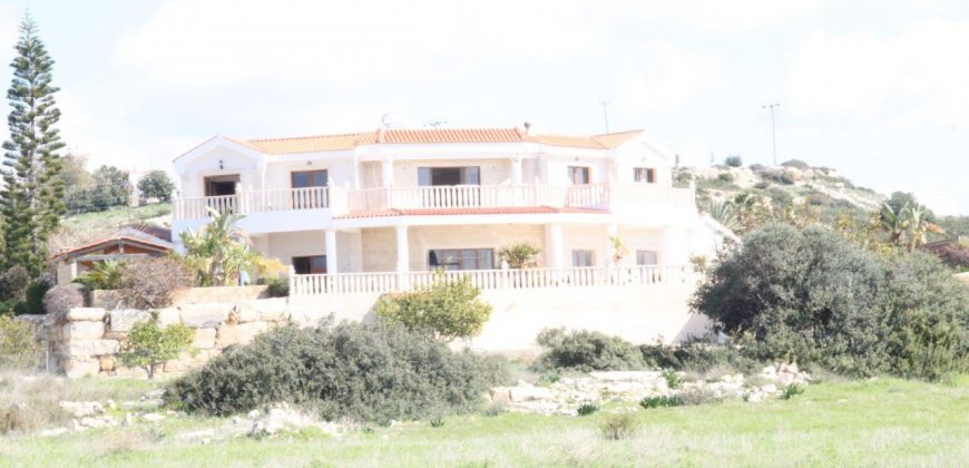 Paphos Sea Caves Pegeia 4Bdr House (Detached) For Sale FCP19824