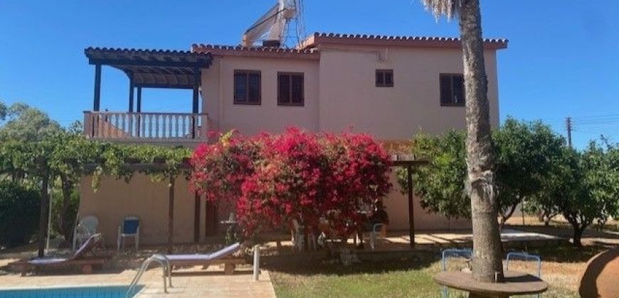 Paphos Secret Valley 4Bdr Detached For Sale LTR44313