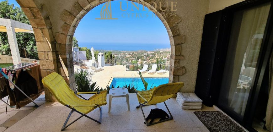 Paphos Tala 3Bdr Villa For Sale UQH3658