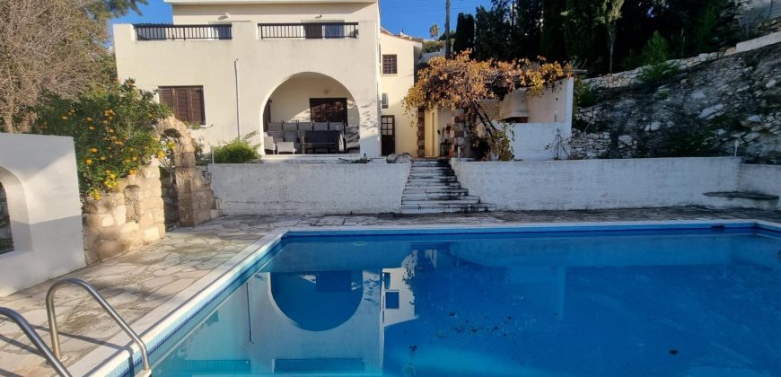 Paphos Tala 4Bdr Detached Villa For Sale PNV22397