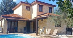 Paphos Letymvou 3Bdr Detached Villa For Sale KTM105413