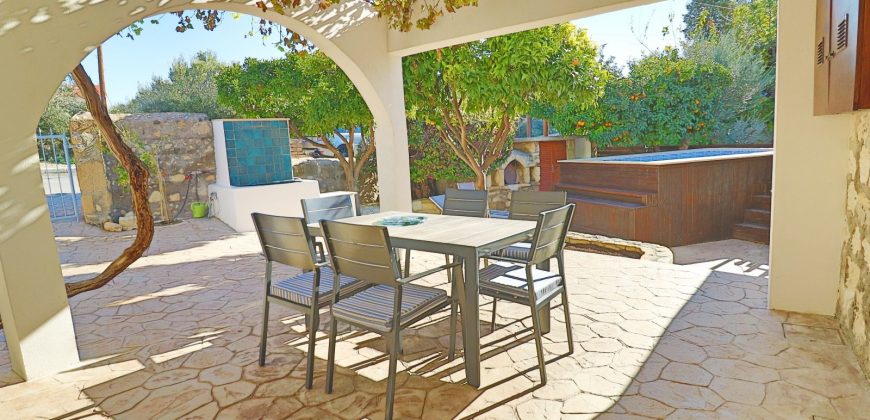 Paphos Peyia 3Bdr Stone House For Sale SKR17918