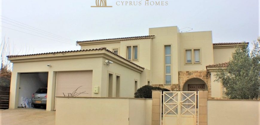 Paphos Polemi 4Bdr Villa For Sale UQH1254