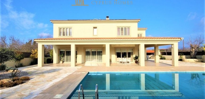 Paphos Polemi 4Bdr Villa For Sale UQH1254