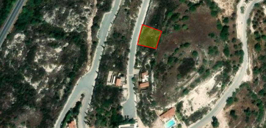 Paphos Tsada Plot For Sale MYM0866